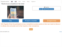 Tablet Screenshot of engarde-service.com